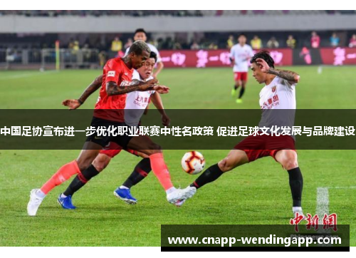 中国足协宣布进一步优化职业联赛中性名政策 促进足球文化发展与品牌建设 中国足协宣布进一步优化职业联赛中性名政策 促进足球文化发展与品牌建设